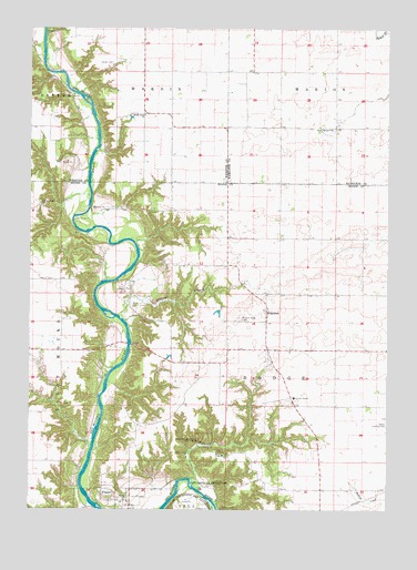 Fraser, IA USGS Topographic Map