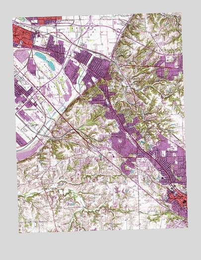 French Village, IL USGS Topographic Map