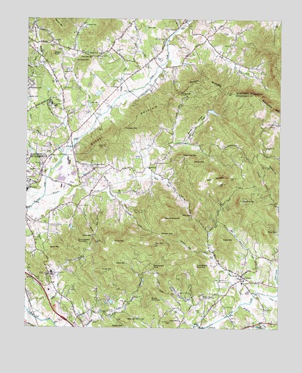 Fruitland, NC USGS Topographic Map