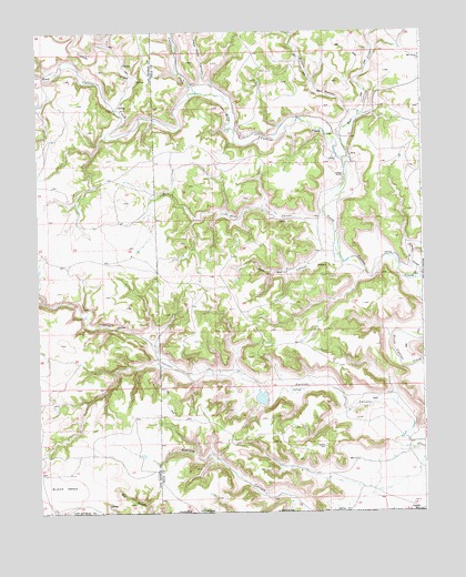 Furnish Canyon East, CO USGS Topographic Map