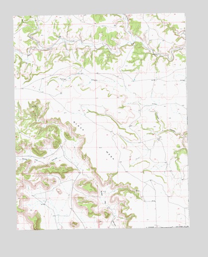 Furnish Canyon West, CO USGS Topographic Map
