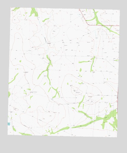 Gardener Draw, TX USGS Topographic Map