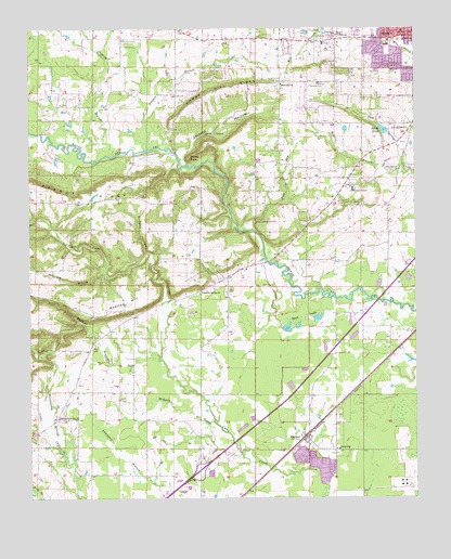 Garner, AR USGS Topographic Map