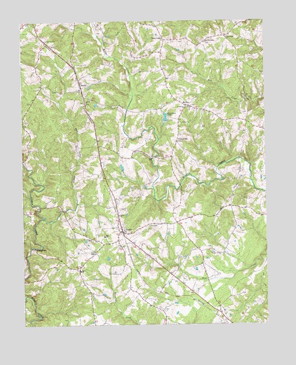 Gladys, VA USGS Topographic Map