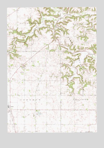 Goodhue East, MN USGS Topographic Map