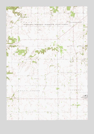 Goodhue West, MN USGS Topographic Map