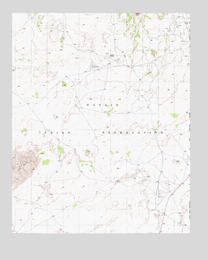 Gopher Spring, AZ USGS Topographic Map
