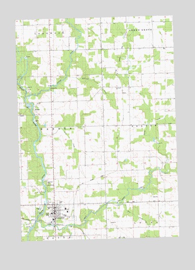 Greenwood, WI USGS Topographic Map