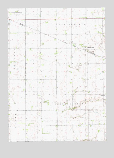 Greenwood Colony, SD USGS Topographic Map