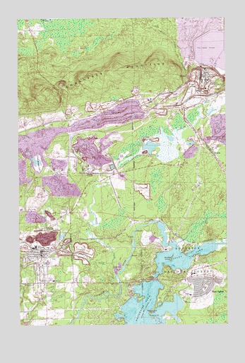 Aurora, MN USGS Topographic Map