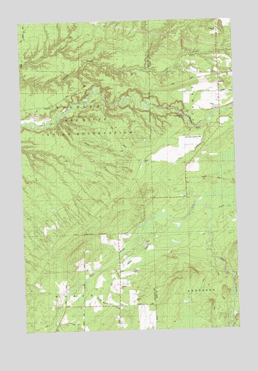 Gurney, WI USGS Topographic Map