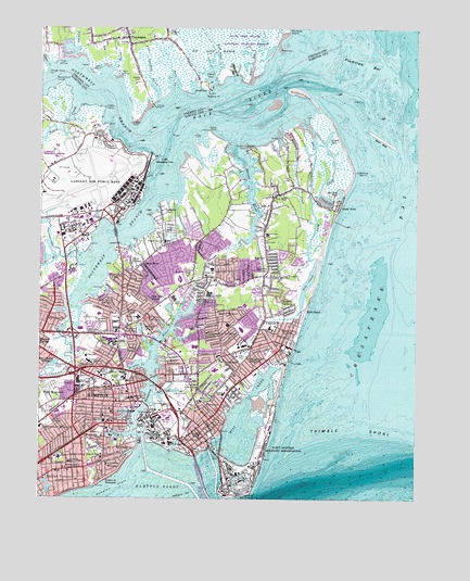 Hampton, VA USGS Topographic Map
