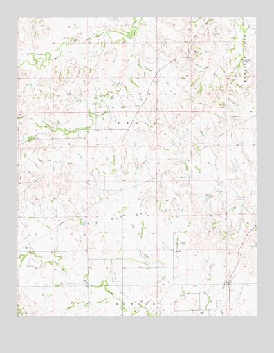 Hardtner NW, KS USGS Topographic Map