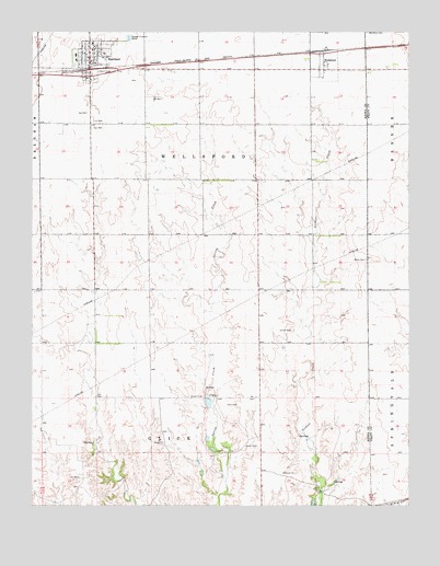Haviland, KS USGS Topographic Map