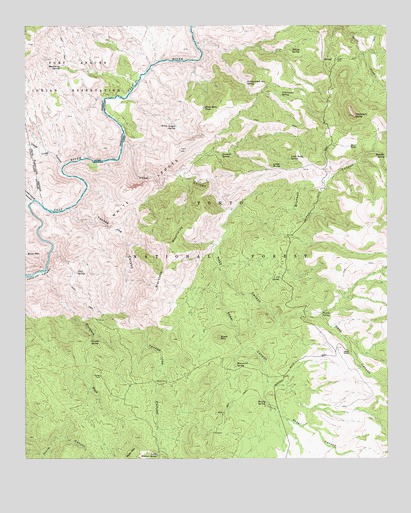 Haystack Butte, AZ USGS Topographic Map