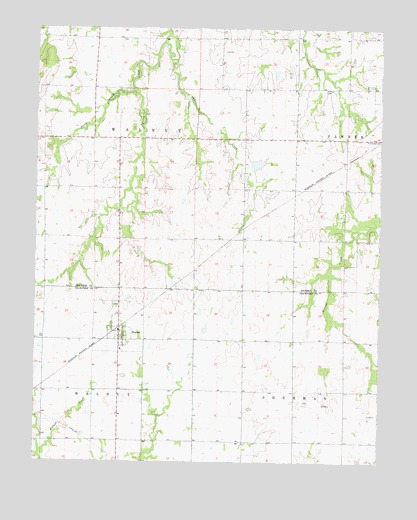 Hepler, KS USGS Topographic Map
