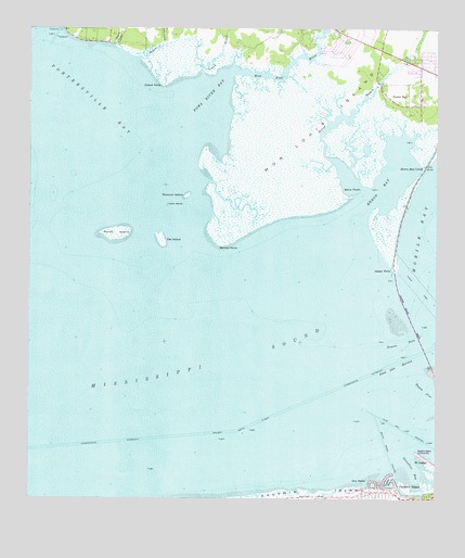 Heron Bay, AL USGS Topographic Map