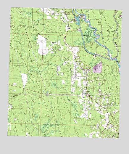 Hickory, LA USGS Topographic Map