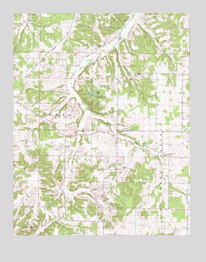High Prairie, MO USGS Topographic Map