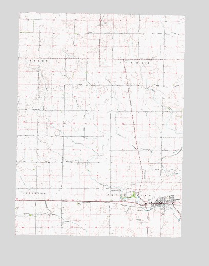 Hinckley, IL USGS Topographic Map