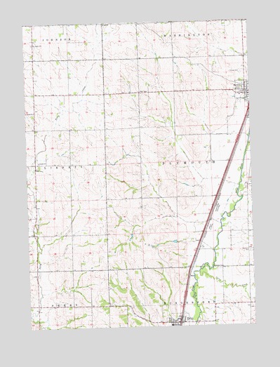 Hinton, IA USGS Topographic Map