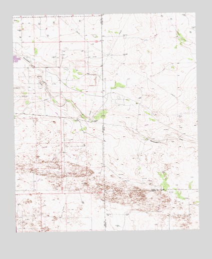 Hobbs SE, TX USGS Topographic Map