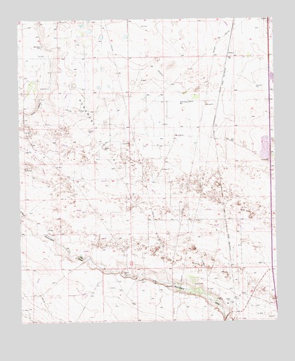Hobbs SW, NM USGS Topographic Map