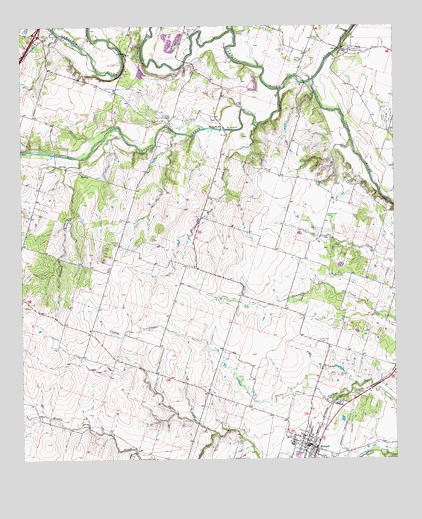 Holland, TX USGS Topographic Map