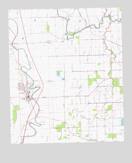 Hollandale, MS USGS Topographic Map