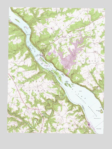 Holtwood, PA USGS Topographic Map