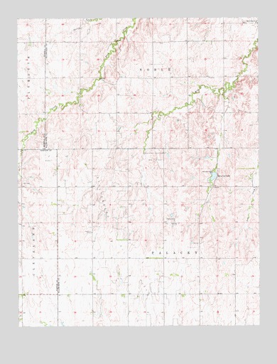 Holyrood NW, KS USGS Topographic Map