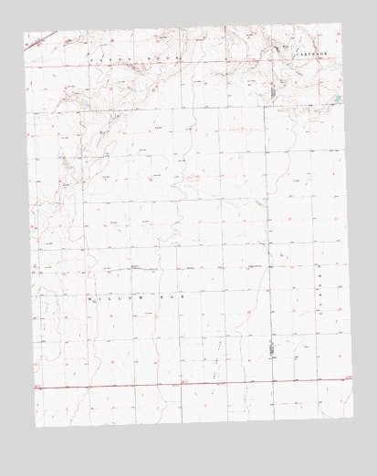 Hopkins, OK USGS Topographic Map