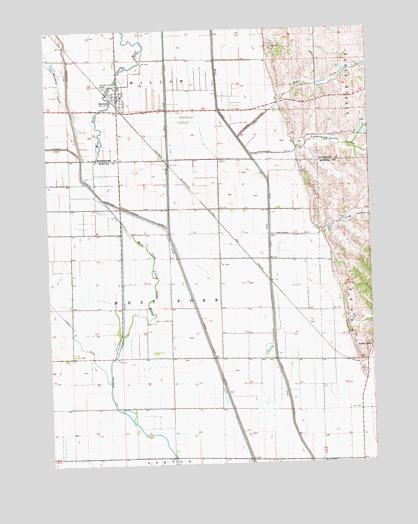 Hornick, IA USGS Topographic Map