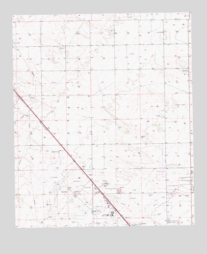 Humble City, NM USGS Topographic Map