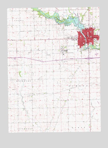 Independence, IA USGS Topographic Map