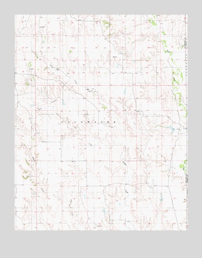 Indian Creek, KS USGS Topographic Map