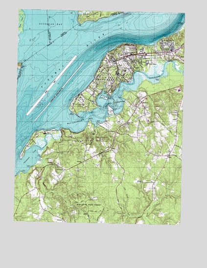Indian Head, MD USGS Topographic Map