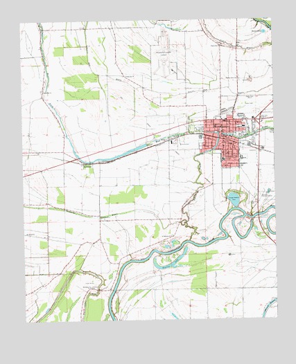Indianola, MS USGS Topographic Map