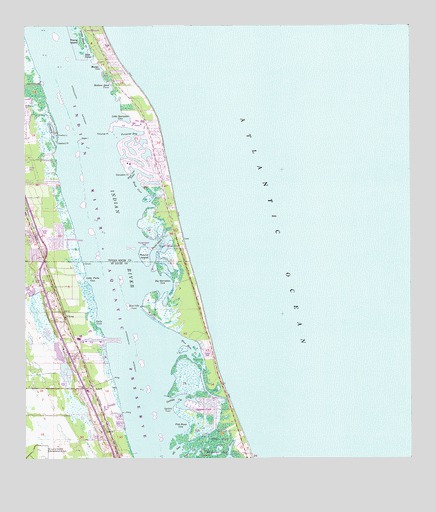 Indrio, FL USGS Topographic Map
