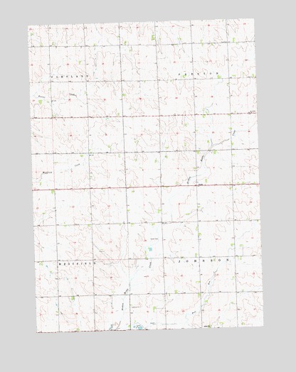 Ireton SW, IA USGS Topographic Map