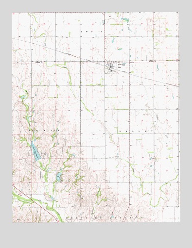 Isabel, KS USGS Topographic Map