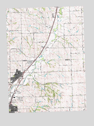 James, IA USGS Topographic Map
