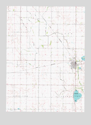 Jewell, IA USGS Topographic Map