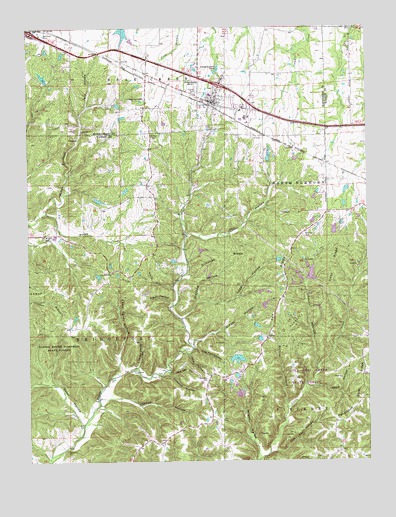 Jonesburg, MO USGS Topographic Map