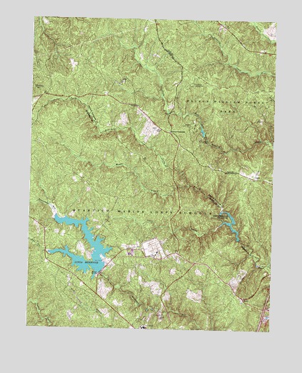 Joplin, VA USGS Topographic Map