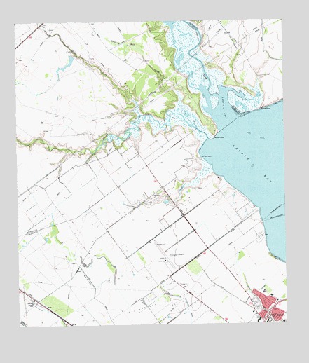 Kamey, TX USGS Topographic Map