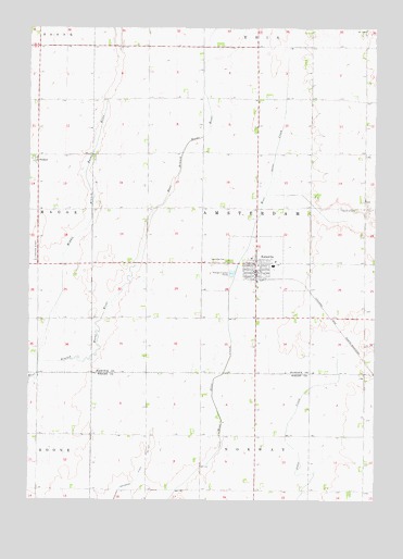 Kanawha, IA USGS Topographic Map