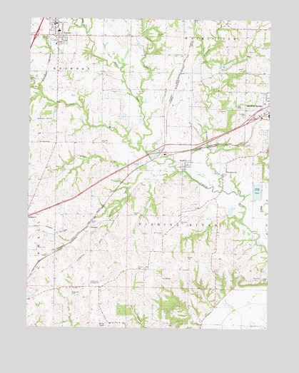 Kearney, MO USGS Topographic Map