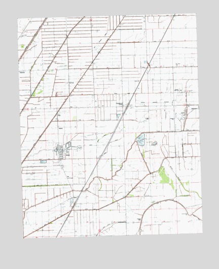Keiser, AR USGS Topographic Map