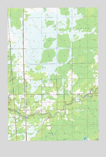 Kelsey, MN USGS Topographic Map